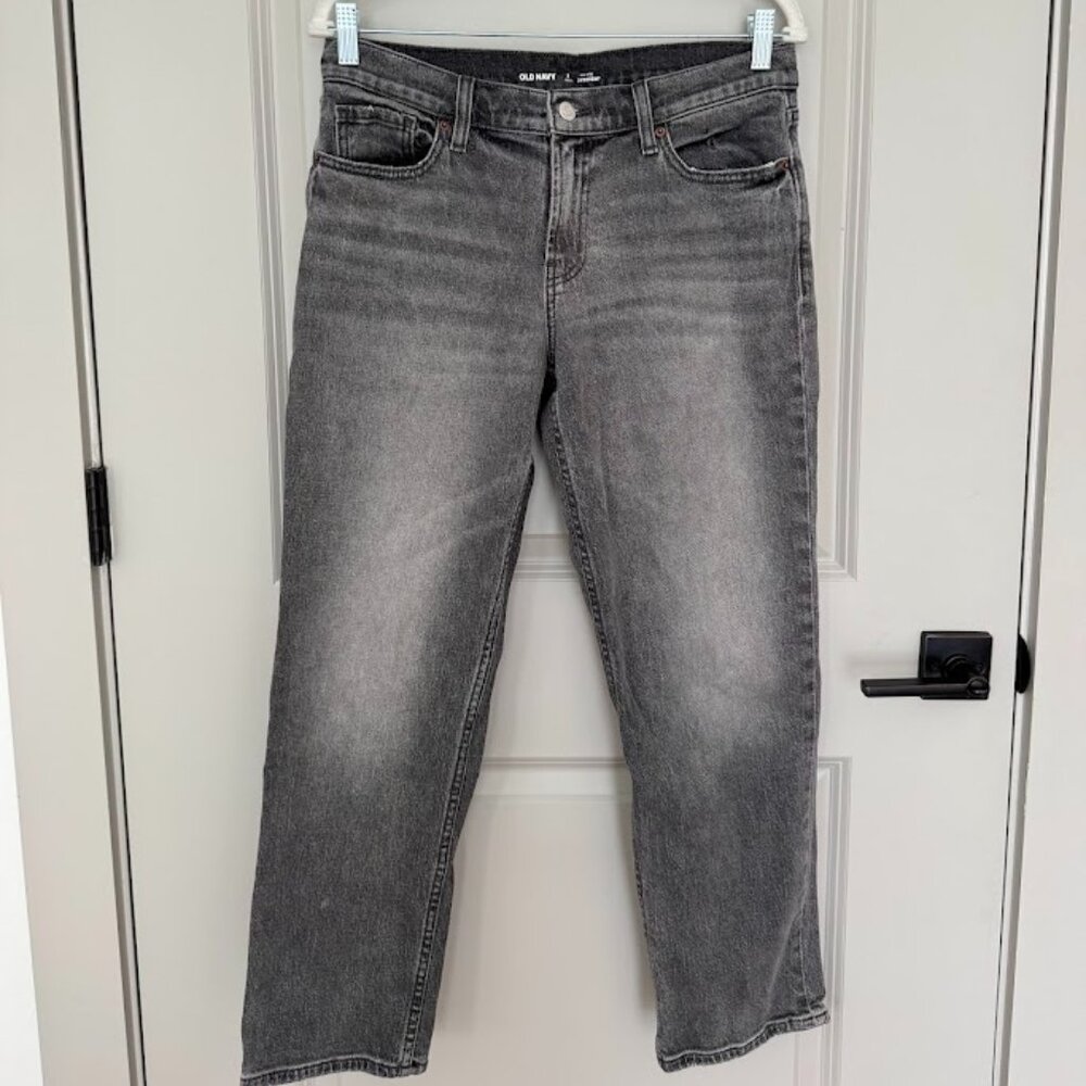 Old Navy Mid-Rise Boyfriend Petite Jeans
